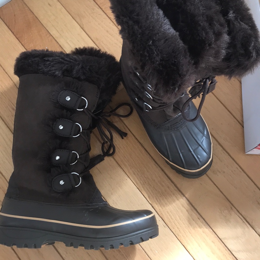 KHOMBU WOMEN BOOTS WATERPROOF